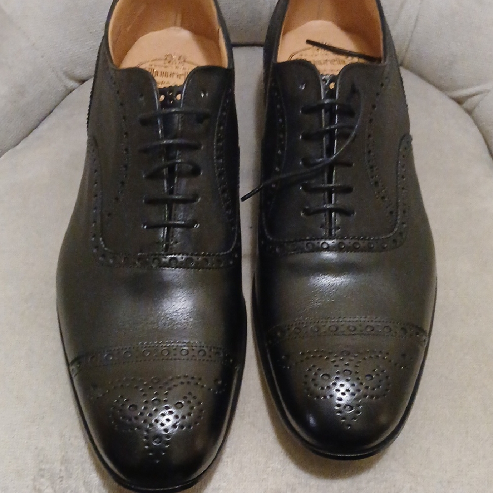 CHURCH’S BROGUES – BLACK – UK 11 – DUXFORD